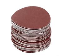 Disques abrasifs 75 mm pour ponceuses orbitales - Assortiment de 20 pièces, papiers abrasifs grain 40 à 3000 avec support, compatibles avec tampons standard de 75 mm (grain 800)