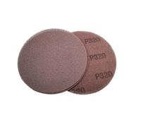 Disques abrasifs à mailles, Papier de verre abrasif à mailles multiples, avec crochet et anneau, 10 unités, 12,7 15,2 cm (5 6 pouces)(6 inch 80 mesh)