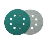 Disques abrasifs auto-agrippants, Disque de ponçage 125mm 5 pouces, Film abrasif sec et humide à crochet et boucle avec grains 60 à 2000, paquet de 5 pièces(120 Grit,12 Pcs)