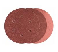 Disques abrasifs - BOSCH - 150 mm - Set de 6 pièces - Ponceuse excentrique - Agrippant