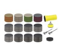 Disques Abrasifs De 25 Mm Conçus Pour Une Efficacité Élevée Dans Le Polissage Des Métaux Et La Préparation Des Surfaces Enlèvement Efficace La Peinture Antirouille Tampons Ponçage Secs Et