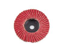 Disques abrasifs, Disques à lamelles plats 75 mm, 3 pouces/2 pouces, 50 x 10 mm/75, 1/5/10 pièces, disques abrasifs, meules, lames 80/rouge/10(Red,2Pc-75 * 10Mm)