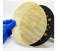 Disques abrasifs en maille de 125 mm, tampons de ponçage à crochet et boucle de 5 pouces for un meulage sans poussière, disques abrasifs Anti-blocage(150grit 50pcs)