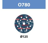 BOSCH Disque abrasif sur film EXPERT O780, 125 mm, G120 2608902401