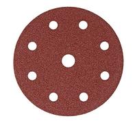 Disques abrasifs pour le bois STIER D125 / P80 / 8 trous, 25 pièces 25 pièces