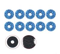 Disques abrasifs pour meuleuse d'angle, utilisation dans le dérouillage et le nettoyage de la peinture pour applications automobiles et menuiseries (10 bleu)