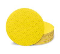 Disques Abrasifs Professionnels │ 25 pièces │ Ø 225 mm │ Mixpack (5 x 60/80/120/180/220 chacun) │ autoadhésif │ pour ponceuse girafe │ Feuilles Abrasives │ Papier Abrasif │ by FD-Workstuff