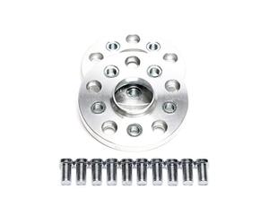 Disques adaptateurs d'entre-axe en aluminium haute résistance fabriqués avec vis pour la fixation des disques adaptateurs 5 x 112 sur 5 x 100 M14 NLB 57,1 mm (15 mm)