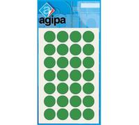 APLI Pastilles adhésives 111841 – 15 mm – Lot de 168 – Vert