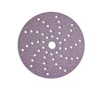 Disques auto-agrippants 3M Hookit Purple Premium 737U, 150 mm, P80, multi-trous #51369 x50 morceau