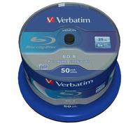 Disques Blu-ray Vides BD-R SL 6x Vitesse - Pack De 50 - VERBATIM