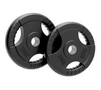 Disques Body Revolution 2 x 20 kg Poignées Tri-Grip Compatibles 50 mm