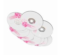 Disques CD R Vierges, Vitesse 2X à 52X, capacité de 730 Mo Disques CD R Vierges pour Le Stockage D'images Numériques, de Données Musicales, avec des Appareils Compatibles (10PCS)