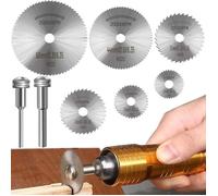 Disques Coupe HSS Dremel-1 Lot, Argent,Standard, Mini Scie Circulaire Bois Plastique Metal Accessoire Outil Rotatif Aucunely