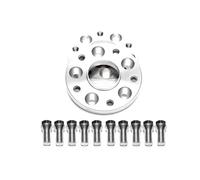 Disques d'adaptation Adaptateur circulaire perforé en aluminium haute résistance avec vis pour fixer les disques d'adaptation 5 x 120 M14 sur 5 x 130 M14 NLB 72,6 mm sur 71,6 mm 1039089 (20 mm)