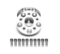 Disques d'adaptation Adaptateur de cercle perforé en aluminium haute résistance avec vis pour fixer les disques d'adaptation 5 x 112 sur 5 x 100 M14 NLB 57,1 mm (25 mm)