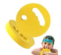 Disques d'aérobic aquatique - Eva Pink 18 x 3 cm Poignée ergonomique | Outil Aqua Fitness avec conditionnement pour débutants d'entraînement de résistance à la mousse