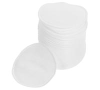 Disques de Coton 100% Coton, Double Face, 60 Pièces | Paquet Portable Inclus, Bords Finition et Piqûres Fines, pour Vernis et Démaquillage au Travail