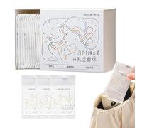 Disques De Coton Visage Compresse Humide Perforée Sans Peluches Hydratante