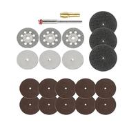 Disques De Coupe Diamantés, Meules De Ponçage, Lames De Scie Circulaire, Travail Du Bois, Métal, Compatibles Avec Les Mini-perceuses Dremel, Accessoires For Outils Rotatifs(21A)