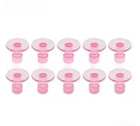 Disques de débosselage de voiture en polycarbonate rose transparent pour enlever les dommages causés par la grêle comprenant 6 tailles pour la fixation de carrosserie du véhicule (C)