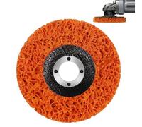 Disques de décapage adaptés pour meuleuse d'angle de 100 mm | Disque de dérouillage pour enlever l'oxydation sur voiture et pont pour le nettoyage du pont, voiture, S