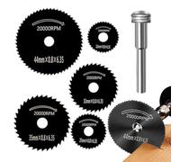 Disques de découpe de diamants - Acier en carbone + diamant 3,17 mm Mandrel | Roue de découpe en acier avec précision et mordant en métal et en bois, disques Cuttîng pour broyeur angle | Atelier, stud