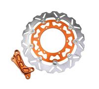 Disques de Frein Adaptateur Rotor Disque Frein Flottant Avant Moto 320MM, pour SX SXF EXC EXCF 125 250 300 350 450 500 XC XCF XCW 1994 - 2023(Orange)