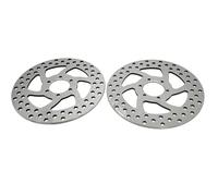 Disques de Frein Avant 1 pièce 2 pièces Plaque de disque de frein avant arrière pour moto Citycoco Convient pour Harley Scooter Trous de 38 mm(2pcs)