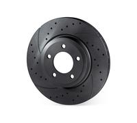 Disques de frein avant perforés ROTINGER fendus 323 mm Seat Leon RT 4580-GL T5