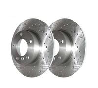 Disques de frein avant pleins percés 286x12mm Zimmermann pour BMW Z3 E36 Roadster 4 cylindres (12/1994-06/2002) - la paire