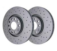 Disques de frein avant ZIMMERMANN pour Audi A4 (B6), Quattro, Avant, Cabriolet de 1.97 ->11.04 - par 2