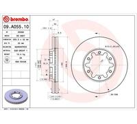 Brembo Disques de frein – 09.A055.10