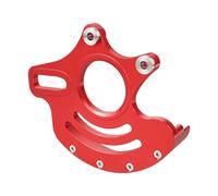 Disques de frein de moto Couvercle de protection pour étrier de frein et Rotor, adapté pour Yamaha YFZ450R 2009 - 2023 YFZ450X 2010 2011 YFZ450R 450X Cache-disque(Red)