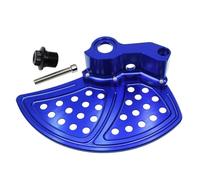 Disques de frein de moto Protecteur de couvercle de Rotor de disque de frein avant et arrière, adapté à Husq&varna 125 150 250 350 450 501 TC FC TE FE TX FX(Front Blue)