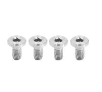 Disques de frein de moto Vis de disque de frein en acier M8x15 pour Kawasaki KLX 125 140G 150L KLX250 KLX300 KLX450 KLX650 KLR650 KFX450R(Natural-4Pcs)