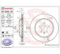 Disques de frein LAND ROVER DEFENDER P300 Si4 09.D552.23