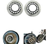 Disques de frein, largeur 29,8 mm, 2 pièces disque + 2 jeux de plaquettes, matériau inox, noir