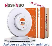 Disques de frein NISSHINBO AVANT pour pick-up Nissan