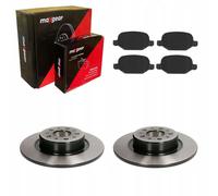 Disques de frein + plaquettes arrière ALFA ROMEO 156 2001- GT 2003-