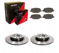 Disques de frein + plaquettes arrière ALFA ROMEO SPIDER 1.8 2009-2011