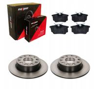 Disques de frein + plaquettes arrière AUDI A3 ALTEA LEON OCTAVIA III GOLF V V...