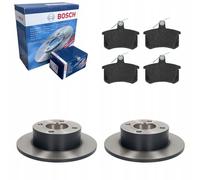 Disques de frein + plaquettes arrière Bosch AUDI 100 C2 C3 80 B3 B4 90 B2 B3 ...