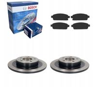 Disques de frein + plaquettes arrière Bosch CHEVROLET CRUZE ORLANDO OPEL...