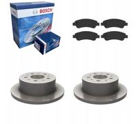 Disques de frein + plaquettes arrière Bosch pour JUMPER BOXER DUCATO 2006-