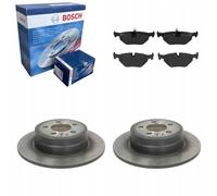 Disques de frein + plaquettes arrière Bosch pour MG MG ZT 2001 - ROVER 75 I 1...