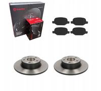 Disques de frein + plaquettes arrière BREMBO ALFA ROMEO 147 156 LANCIA LYBRA
