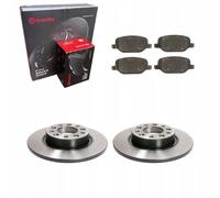 Disques de frein + plaquettes arrière BREMBO ALFA ROMEO SPIDER 1.8 2009-2011