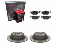 Disques de frein + plaquettes arrière BREMBO BMW 5 E39 1995-2003