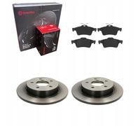 Disques de frein + plaquettes arrière BREMBO FORD C-MAX FOCUS II MK2 FOCUS C-MAX